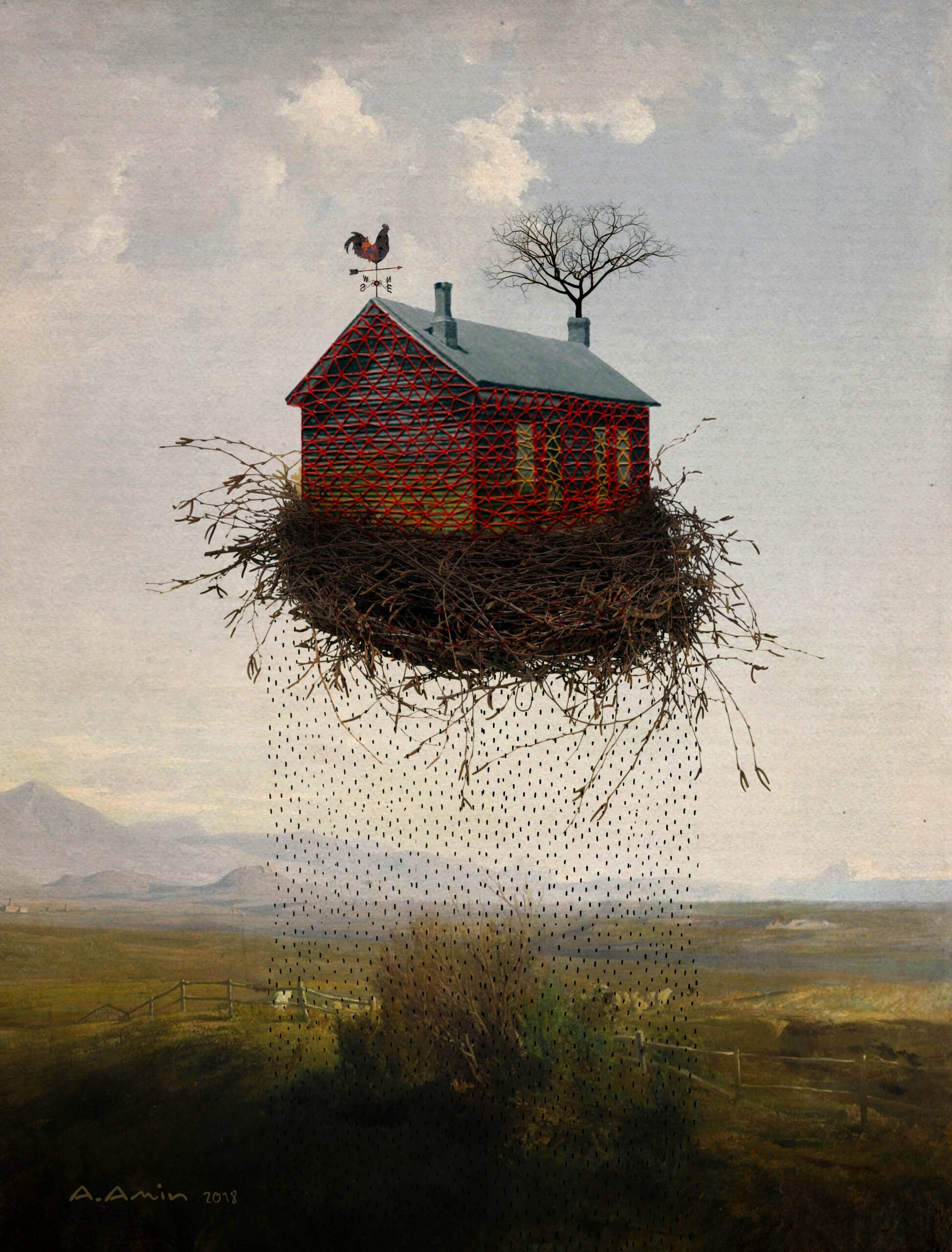 "House Illustration" by Amanj Amin